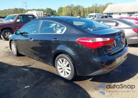 2014 Kia Forte Ex from USA, damaged, VIN KNAFX4A86E5105232